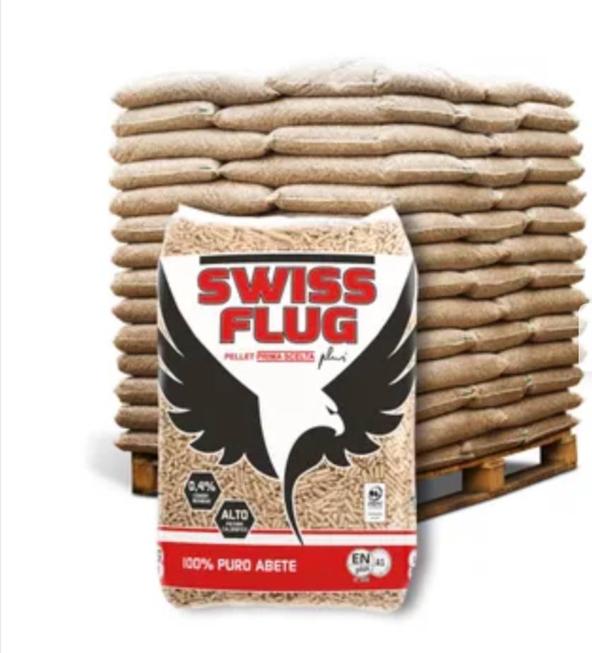 Bancale Pellet Swiss Flug 72 sacchi