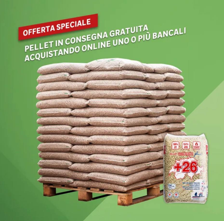 Bancale Pellet +26 72 Sacchi